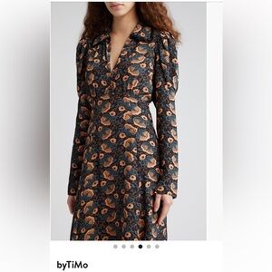 byTimo Autumn flowers dress size small